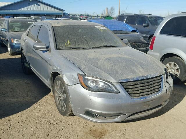 1C3CCBBG9EN120310 - 2014 CHRYSLER 200 TOURIN SILVER photo 1