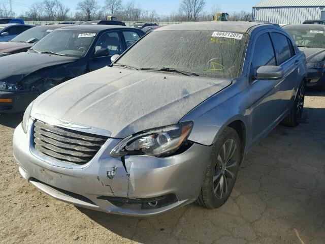 1C3CCBBG9EN120310 - 2014 CHRYSLER 200 TOURIN SILVER photo 2