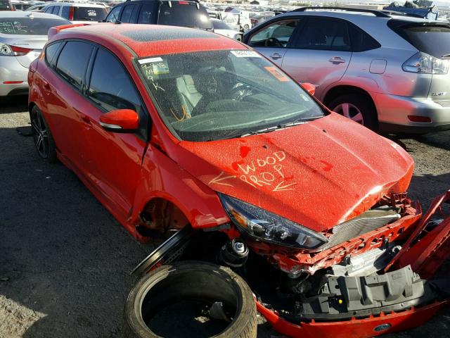 1FADP3L90GL282454 - 2016 FORD FOCUS ST RED photo 1