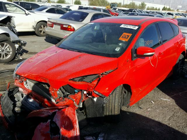 1FADP3L90GL282454 - 2016 FORD FOCUS ST RED photo 2
