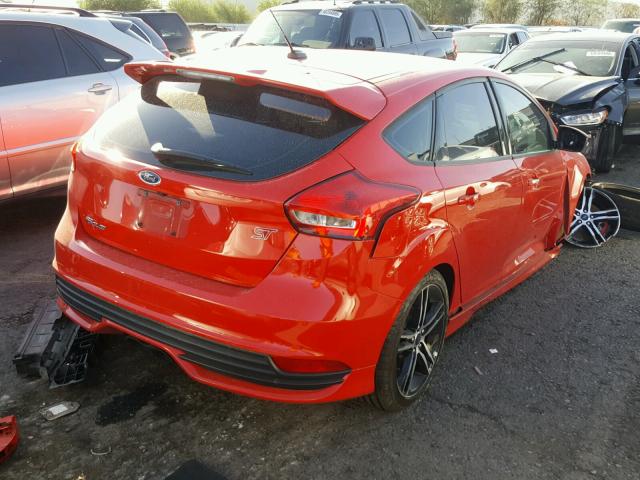 1FADP3L90GL282454 - 2016 FORD FOCUS ST RED photo 4