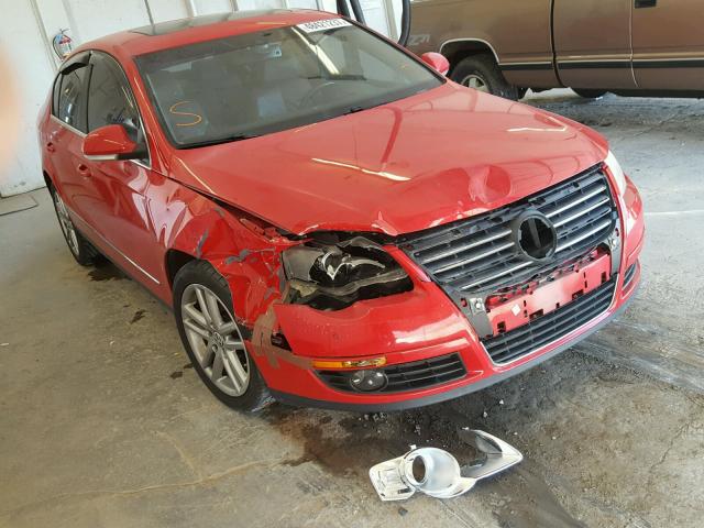 WVWEK73C08E022965 - 2008 VOLKSWAGEN PASSAT LUX RED photo 1