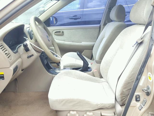 KNAGD126245302177 - 2004 KIA OPTIMA LX TAN photo 5