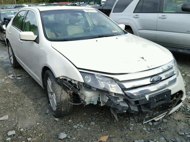 3FAHP0JA7BR185985 - 2011 FORD FUSION SEL WHITE photo 1