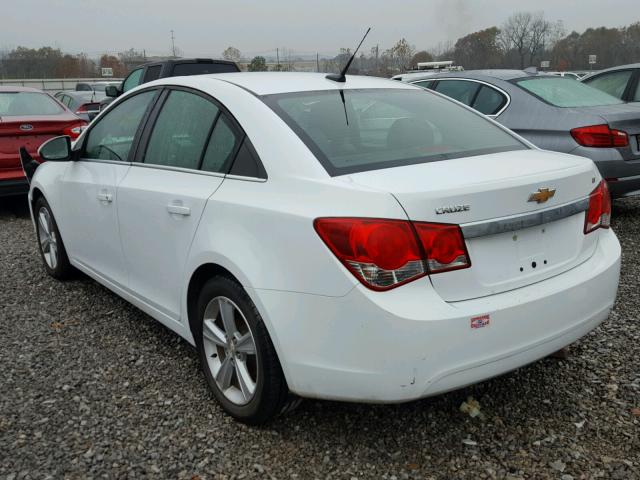 1G1PE5SB3E7134701 - 2014 CHEVROLET CRUZE LT WHITE photo 3