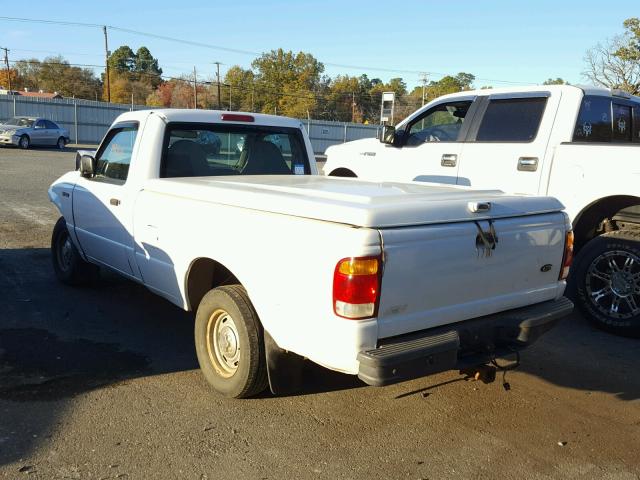 1FTYR10X4XUA21948 - 1999 FORD RANGER WHITE photo 3