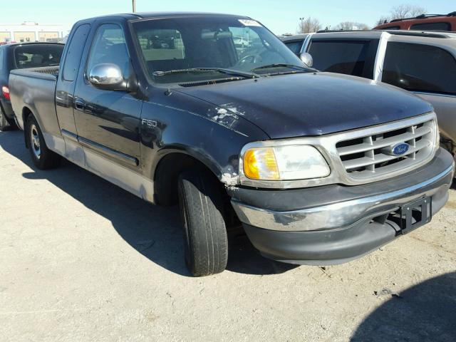 1FTZX17271KC64547 - 2001 FORD F150 BLUE photo 1