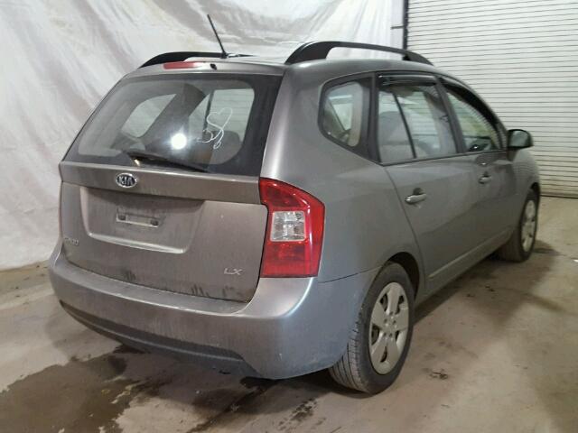 KNAFG528397223737 - 2009 KIA RONDO BASE GREEN photo 4