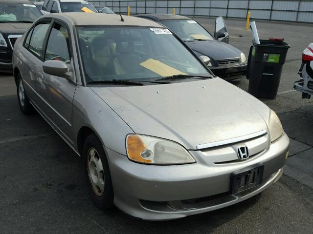 JHMES96653S029212 - 2003 HONDA CIVIC HYBR TAN photo 1