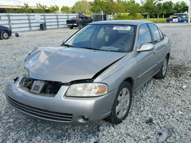 3N1CB51D86L519754 - 2006 NISSAN SENTRA 1.8 SILVER photo 2