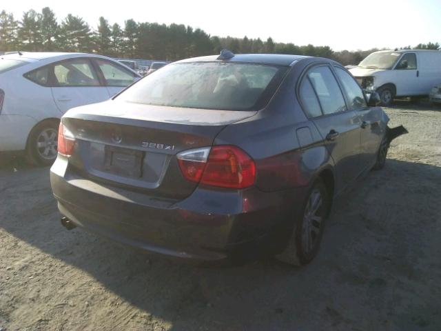 WBAVC93517KX56957 - 2007 BMW 328 XI GRAY photo 4