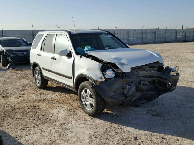 JHLRD778X3C030449 - 2003 HONDA CR-V EX WHITE photo 1