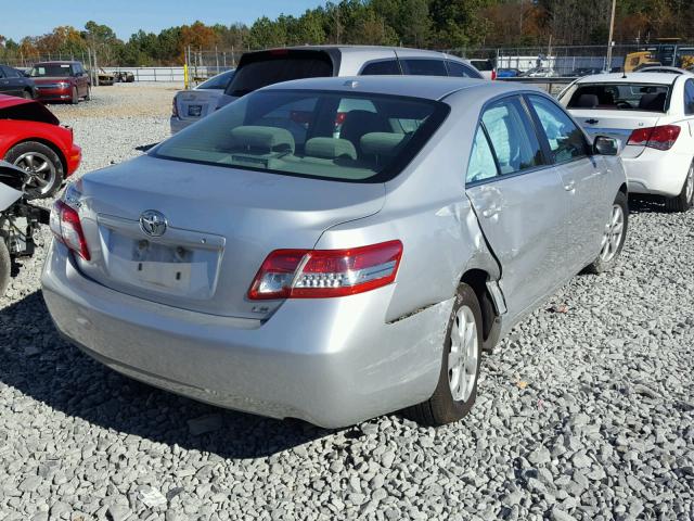 4T4BF3EK2BR134752 - 2011 TOYOTA CAMRY BASE SILVER photo 2