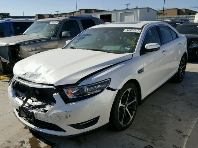 1FAHP2E86GG143339 - 2016 FORD TAURUS SEL WHITE photo 2