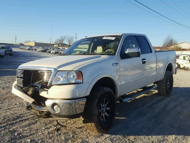 1FTPX14V78FA20115 - 2008 FORD F150 WHITE photo 2