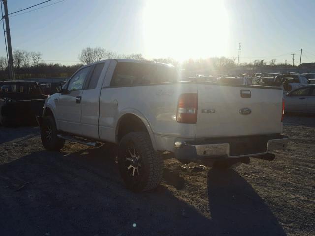 1FTPX14V78FA20115 - 2008 FORD F150 WHITE photo 3