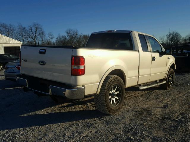 1FTPX14V78FA20115 - 2008 FORD F150 WHITE photo 4