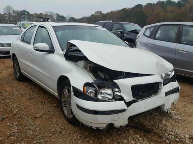 YV1RS592882681120 - 2008 VOLVO S60 2.5T WHITE photo 1