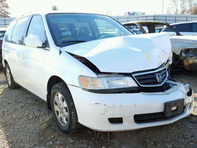 2HKRL18942H577823 - 2002 HONDA ODYSSEY EX WHITE photo 1