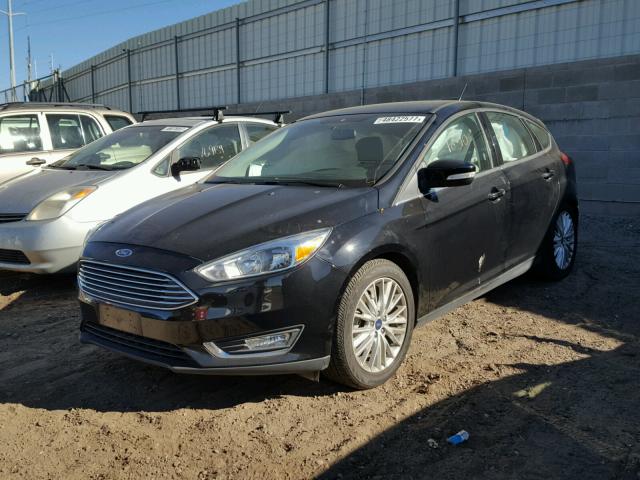 1FADP3N29GL339816 - 2016 FORD FOCUS TITA BLACK photo 2