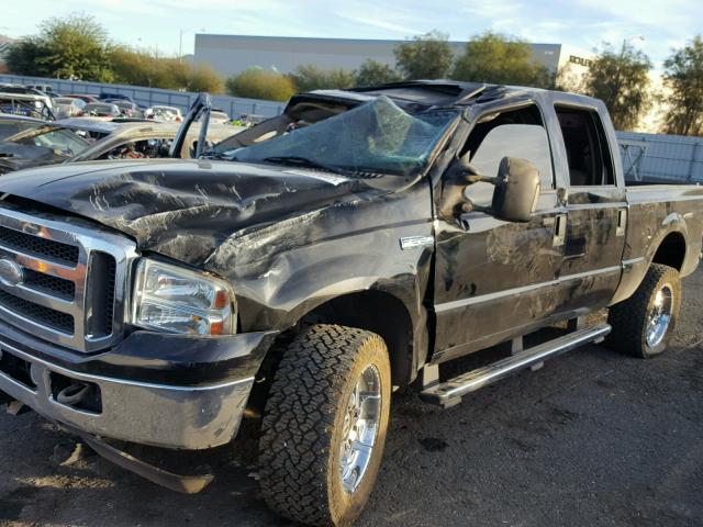 1FTSW21585EA89811 - 2005 FORD F250 SUPER BLACK photo 10