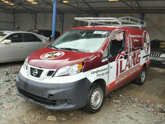 3N6CM0KN0EK695782 - 2014 NISSAN NV200 2.5S WHITE photo 2