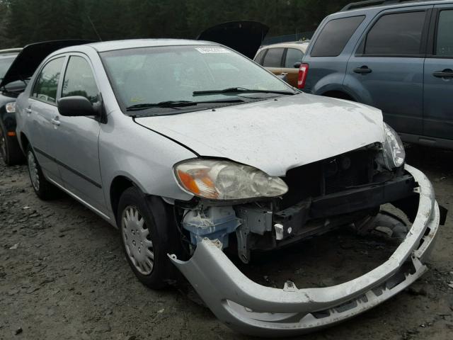 JTDBR32E860071674 - 2006 TOYOTA COROLLA CE SILVER photo 1