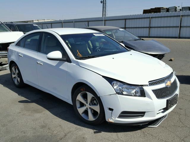 1G1PH5S92B7294651 - 2011 CHEVROLET CRUZE LTZ WHITE photo 1