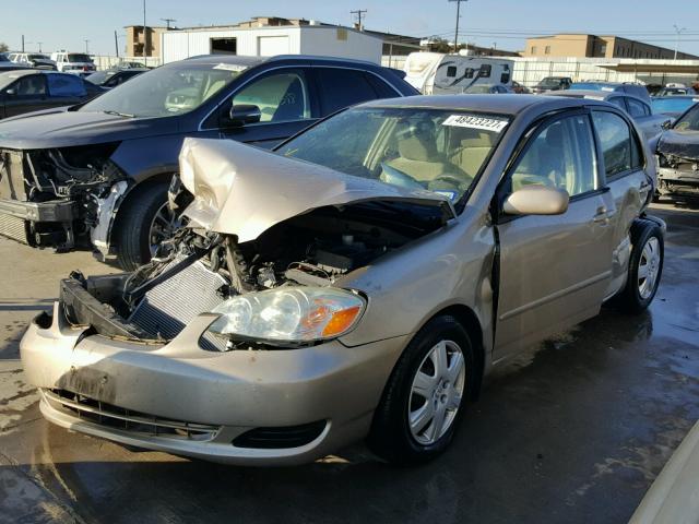 1NXBR32E27Z769526 - 2007 TOYOTA COROLLA CE BROWN photo 1