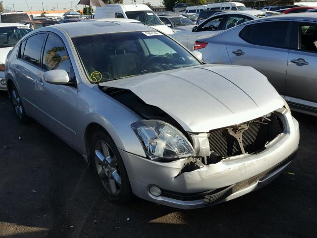 1N4BA41EX4C887334 - 2004 NISSAN MAXIMA SE SILVER photo 1