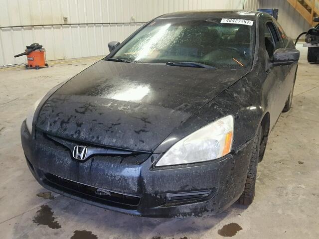 1HGCM82563A802612 - 2003 HONDA ACCORD EX BLACK photo 2