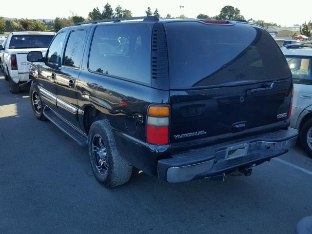 3GKFK16T04G186768 - 2004 GMC YUKON XL K BLACK photo 3