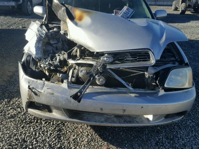 4S3BE625247203586 - 2004 SUBARU LEGACY L S SILVER photo 7