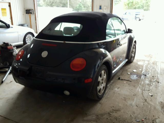3VWCK21YX3M302644 - 2003 VOLKSWAGEN NEW BEETLE 黑色 照片 4