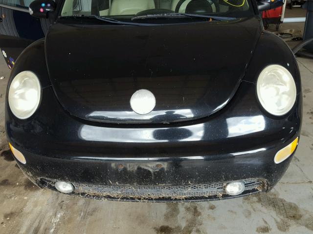 3VWCK21YX3M302644 - 2003 VOLKSWAGEN NEW BEETLE 黑色 照片 7
