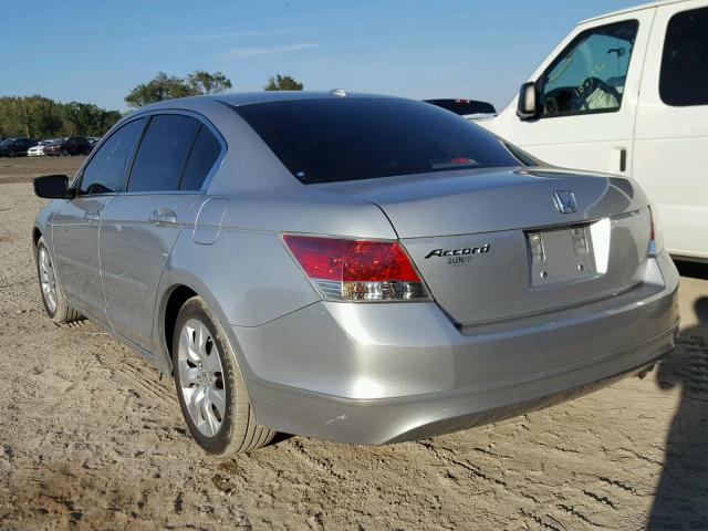 1HGCP26819A081276 - 2009 HONDA ACCORD EXL SILVER photo 3