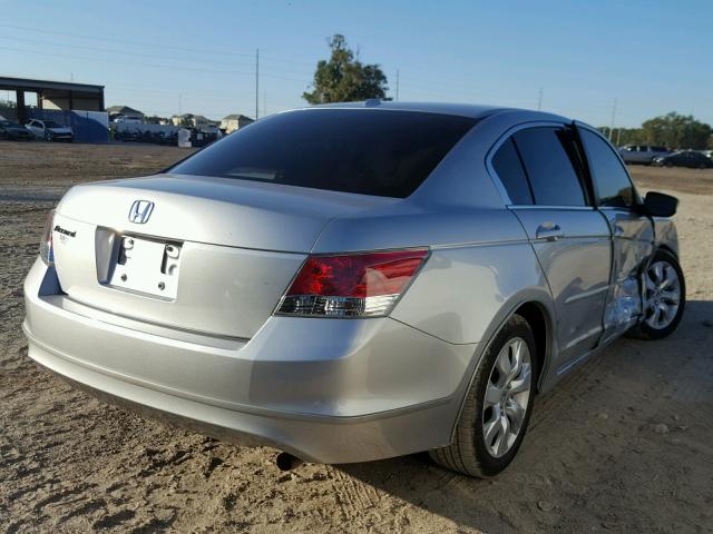 1HGCP26819A081276 - 2009 HONDA ACCORD EXL SILVER photo 4