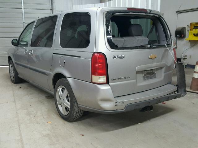 1GNDV23L95D153438 - 2005 CHEVROLET UPLANDER L 银色 照片 3