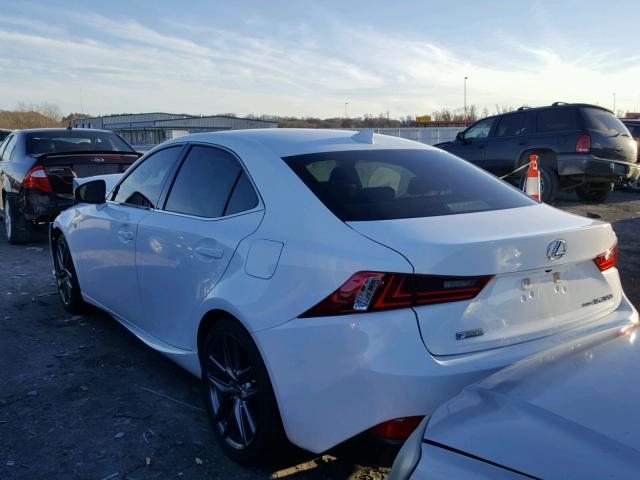 JTHCM1D27G5010376 - 2016 LEXUS IS 300 WHITE photo 3