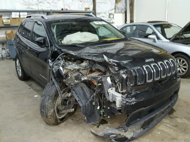 1C4PJMCB4FW661701 - 2015 JEEP CHEROKEE L BLACK photo 1