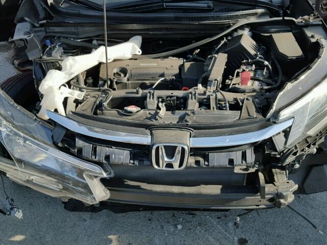 2HKRM4H52GH645622 - 2016 HONDA CR-V EX BLACK photo 7