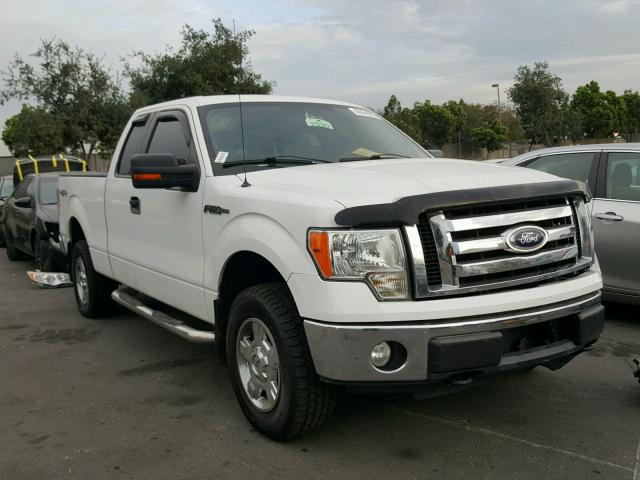 1FTEX1E87AFC61324 - 2010 FORD F150 SUPER WHITE photo 1