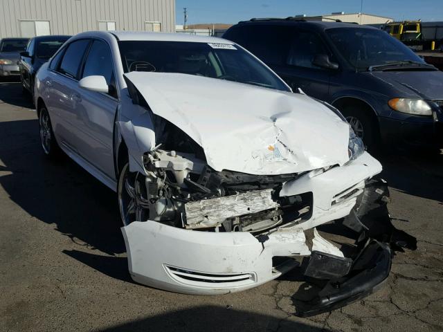 2G1WA5E36C1224530 - 2012 CHEVROLET IMPALA LS WHITE photo 1