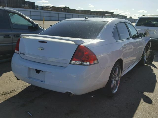 2G1WA5E36C1224530 - 2012 CHEVROLET IMPALA LS WHITE photo 4