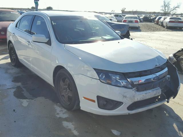 3FAHP0HA5BR309502 - 2011 FORD FUSION SE WHITE photo 1