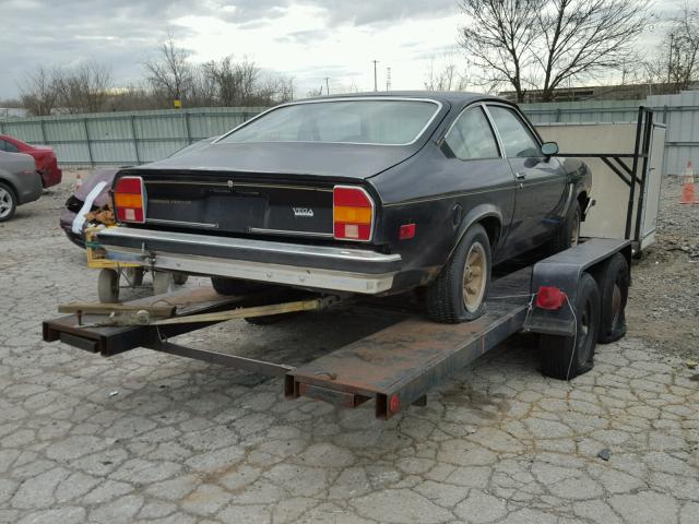 1V7706U163612 - 1976 CHEVROLET VEGA BLACK photo 4