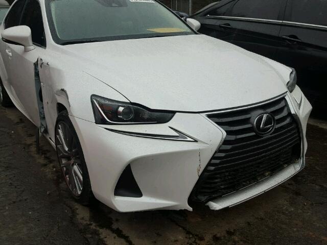 JTHBA1D24H5048914 - 2017 LEXUS IS 200T WHITE photo 9