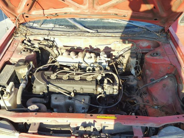 1N4AB42D8TC507498 - 1996 NISSAN 200SX BASE RED photo 7