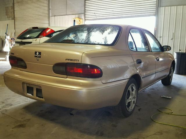 1Y1SK5263VZ455876 - 1997 GEO PRIZM BASE GOLD photo 4