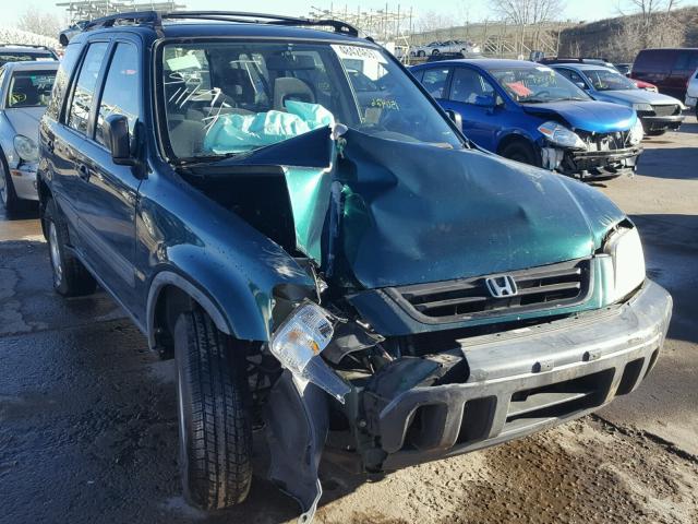 JHLRD1849XC030764 - 1999 HONDA CR-V LX GREEN photo 1